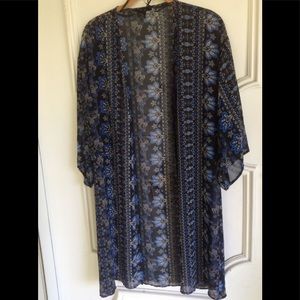 Forever 21 Kimono coverup OSFM